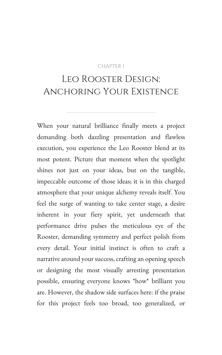 Leo Rooster Way: Career Success interior preview