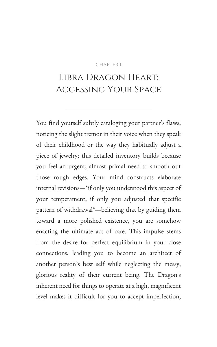 Libra Dragon Love Relationships Resource: Your Skill Designed interior preview