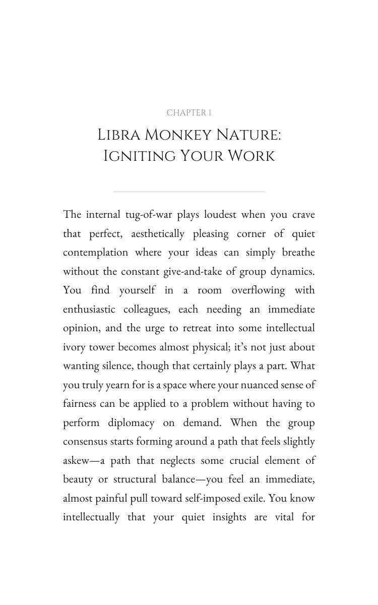 Libra Monkey Career Success Reference: Your Destiny Activated interior preview