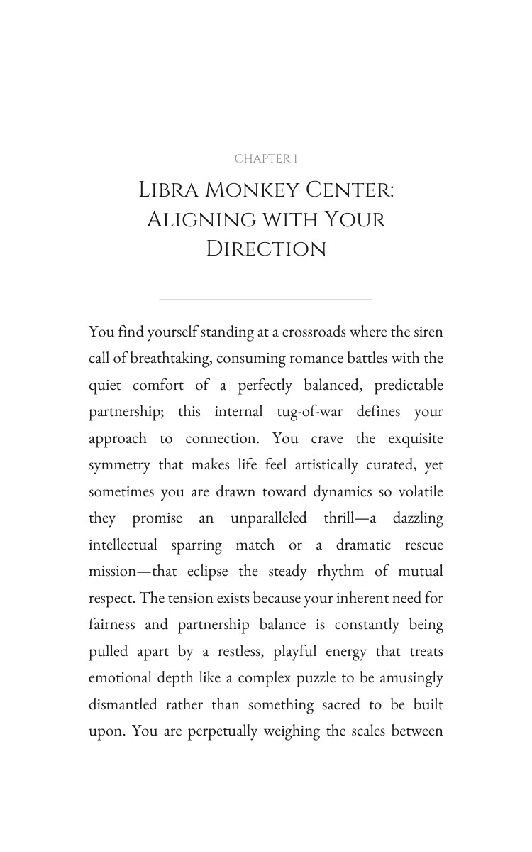 Libra Monkey Love Relationships Wisdom: Your Aspiration Liberated interior preview