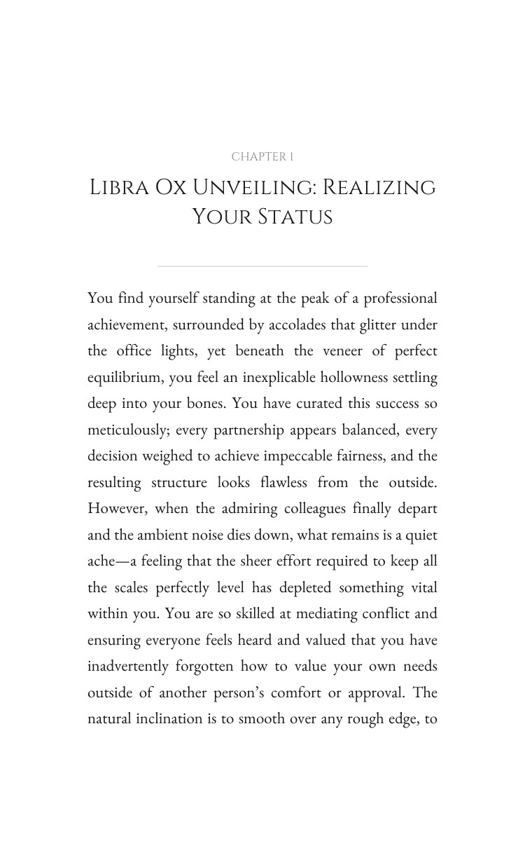 Libra Ox Career Success Excellence Guide: Your Page Strategy interior preview
