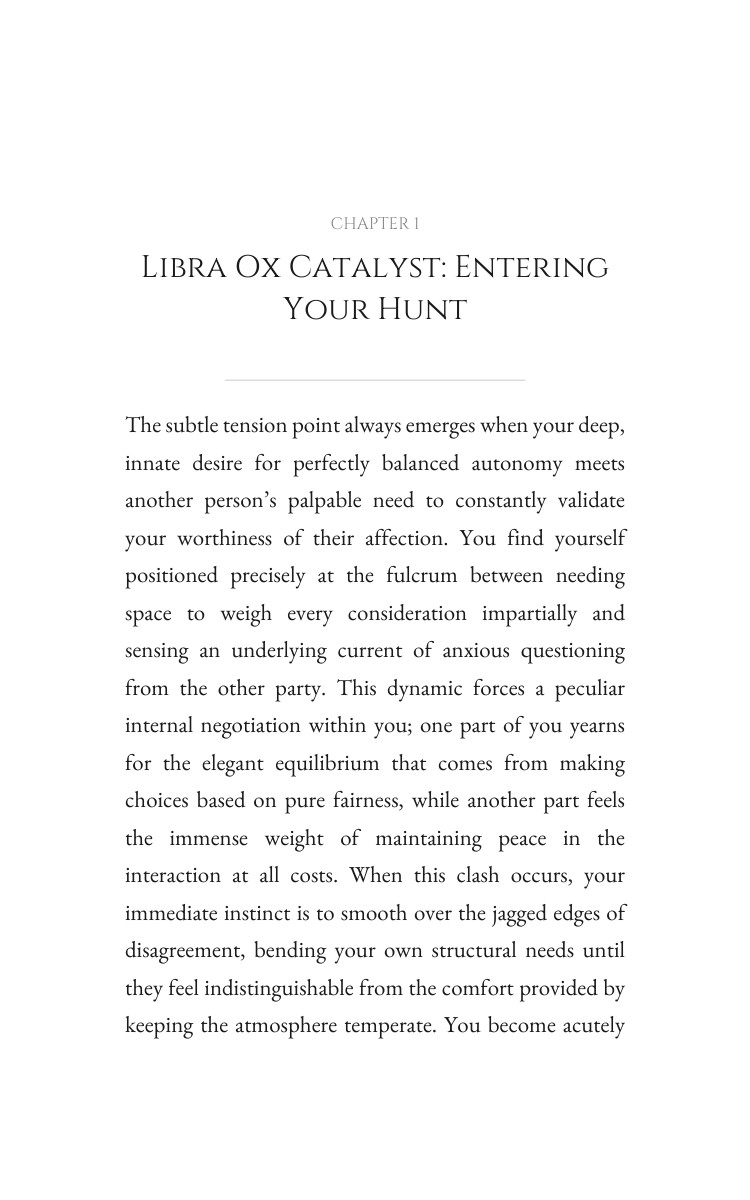Libra Ox Love Relationships Handbook: Your Territory Activated interior preview