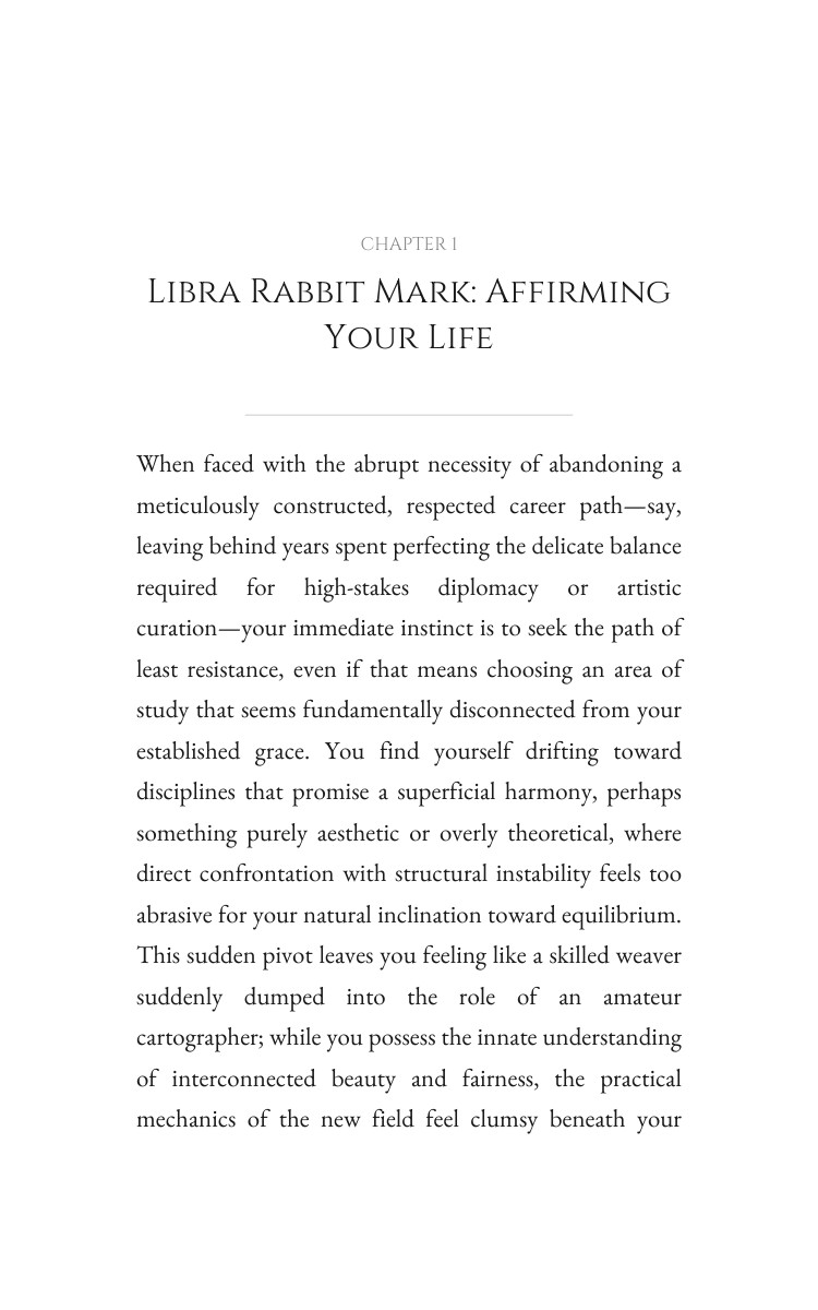 Libra Rabbit Career Success Primer: Calibrate Your Truth interior preview