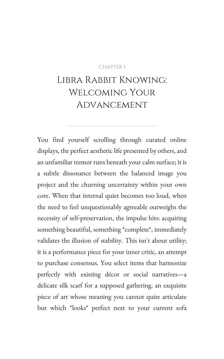 Libra Rabbit Money Wealth Decoded: Your Life Advantage interior preview