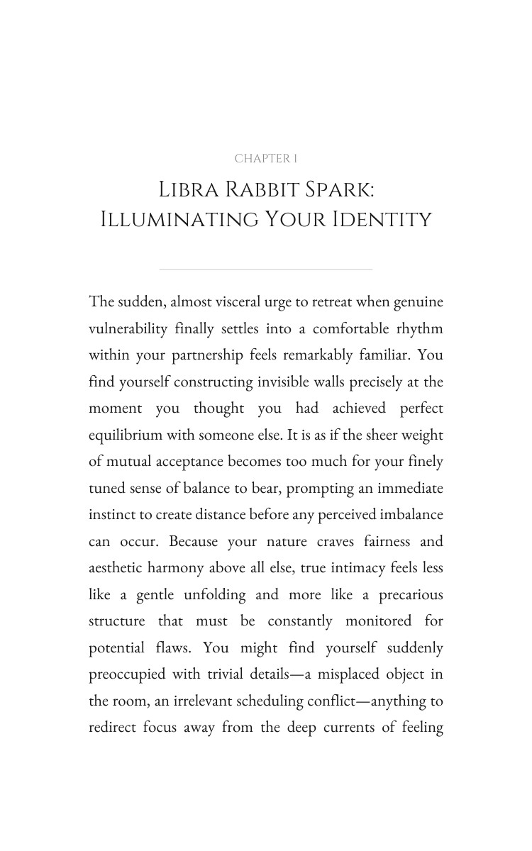 Libra Rabbit: Your Love Relationships Blueprint interior preview