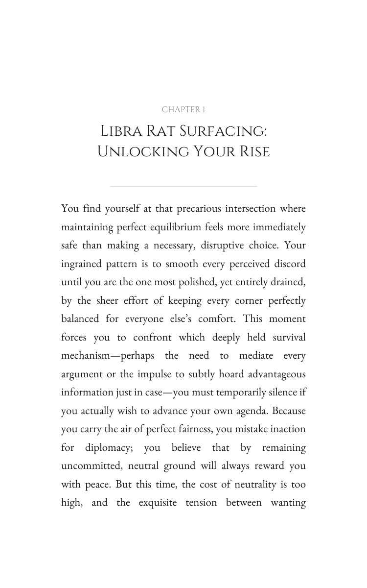 Libra Rat Personal Growth Compendium: Your Spark Strategy interior preview