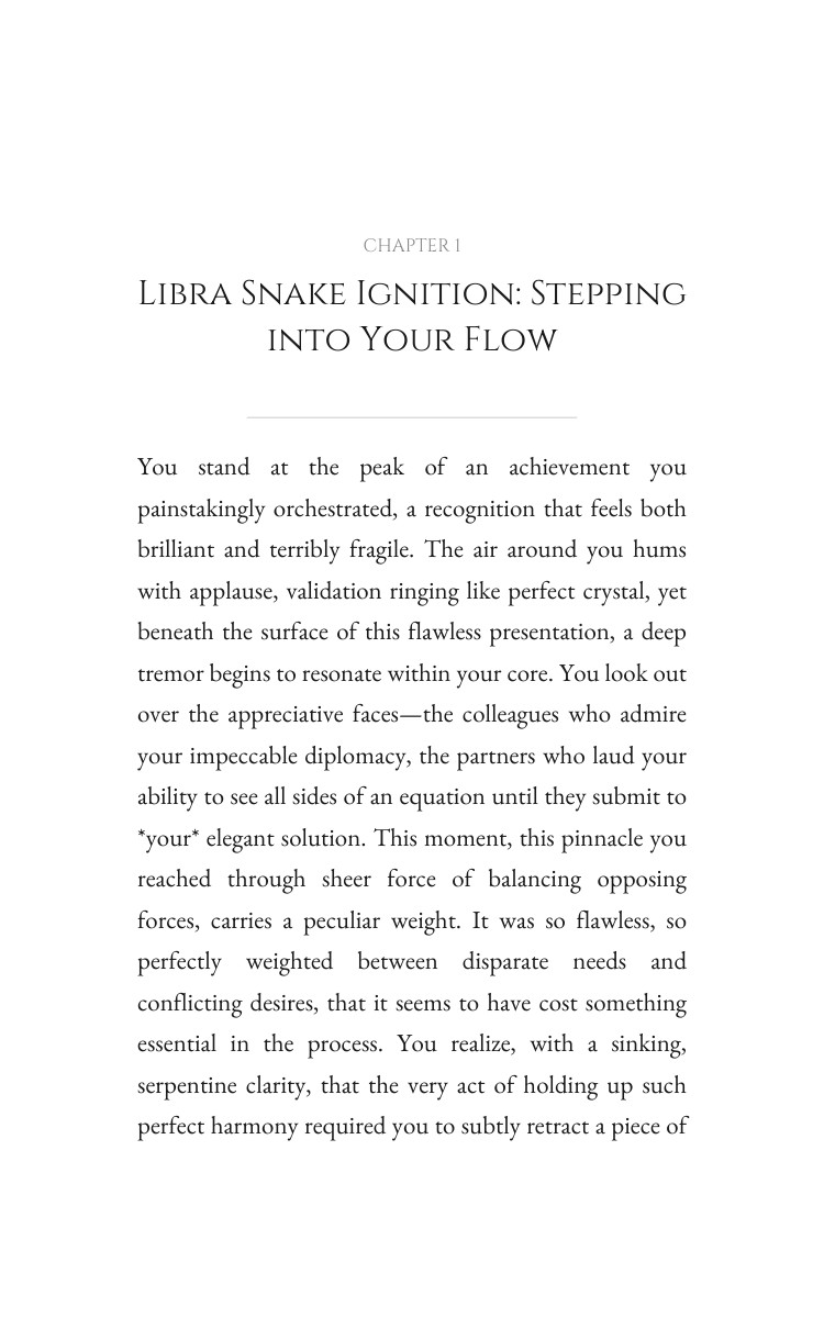 Libra Snake: Leadership Clarity interior preview