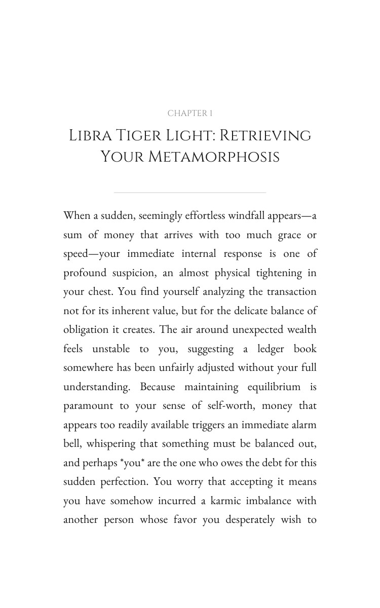 Libra Tiger Money Wealth Wisdom: Transform Your Direction interior preview