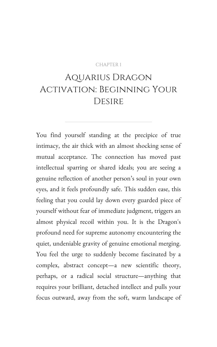 Love Relationships Playbook: Aquarius Dragon interior preview