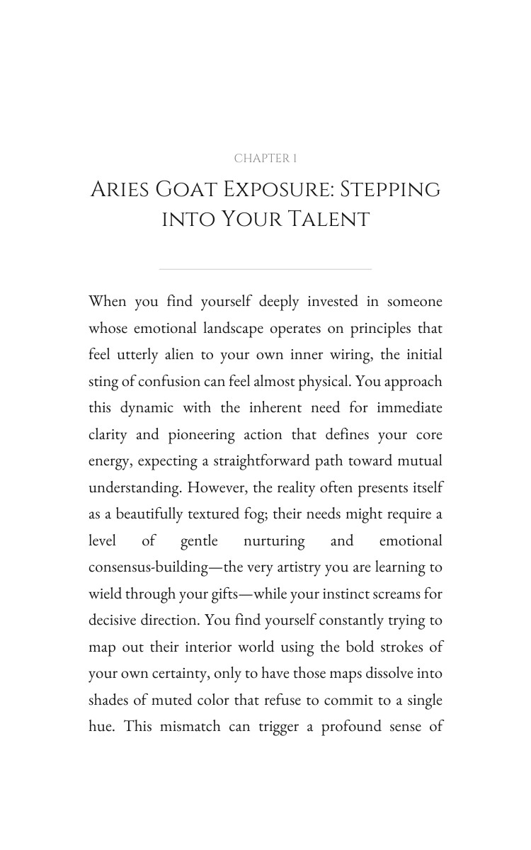 Love Relationships Way: Aries Goat interior preview