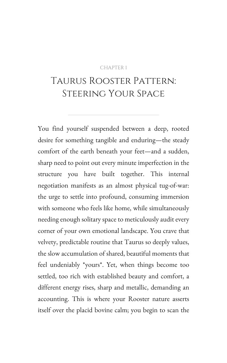 Mastering Love Relationships: Taurus Rooster Way interior preview