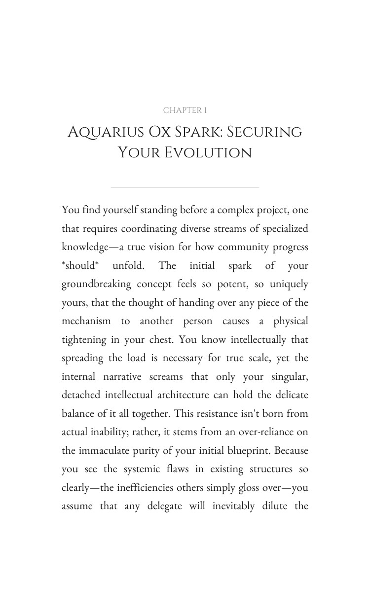 Money Wealth Code: Aquarius Ox interior preview