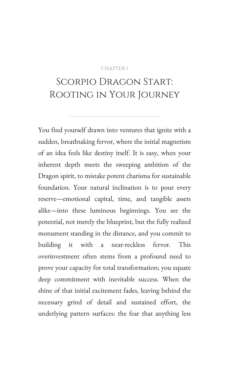Money Wealth Code: Scorpio Dragon interior preview