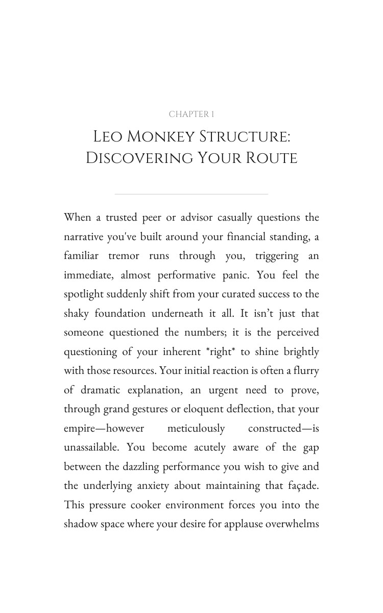 Money Wealth Guide for Leo Monkey: Command Your Pursuit interior preview