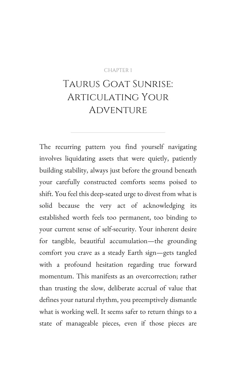 Money Wealth Guide for Taurus Goat: Your Reality Designed interior preview