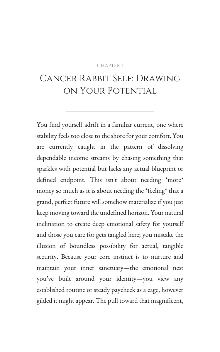 Money Wealth Toolkit for Cancer Rabbit: Your Aspiration Synthesized interior preview
