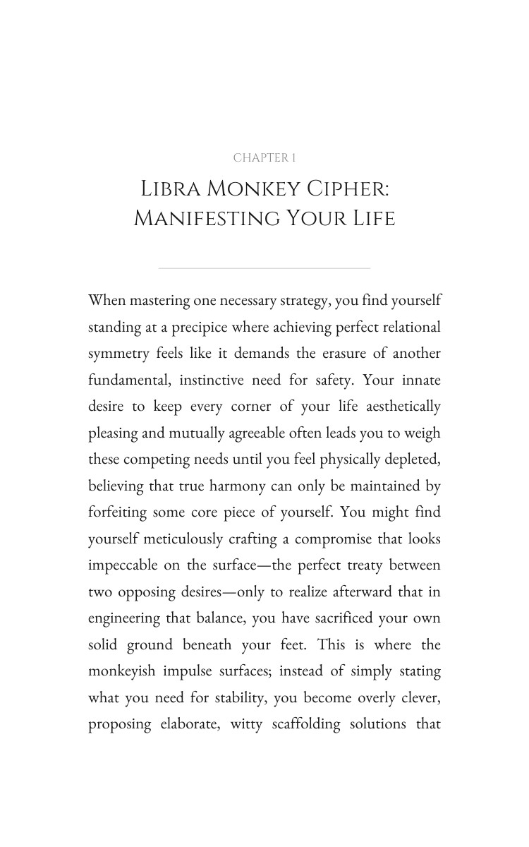 Personal Growth Framework: Libra Monkey interior preview