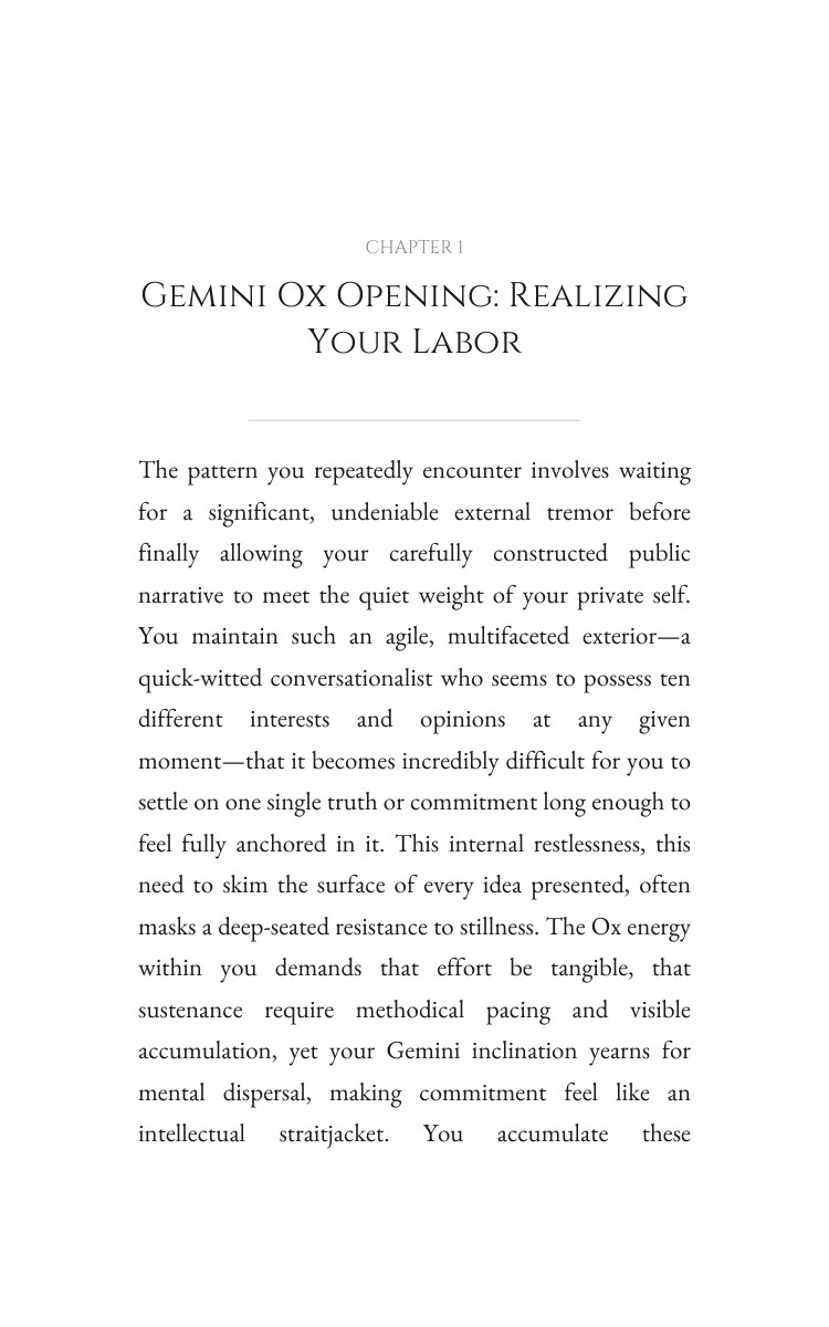 Personal Growth Handbook: Gemini Ox interior preview