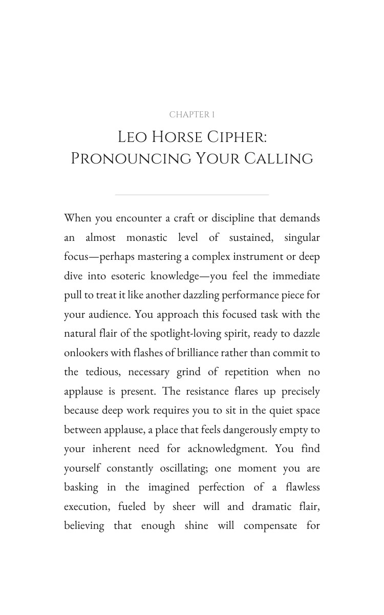 Personal Growth Method for Leo Horse: Optimize Your Trek interior preview