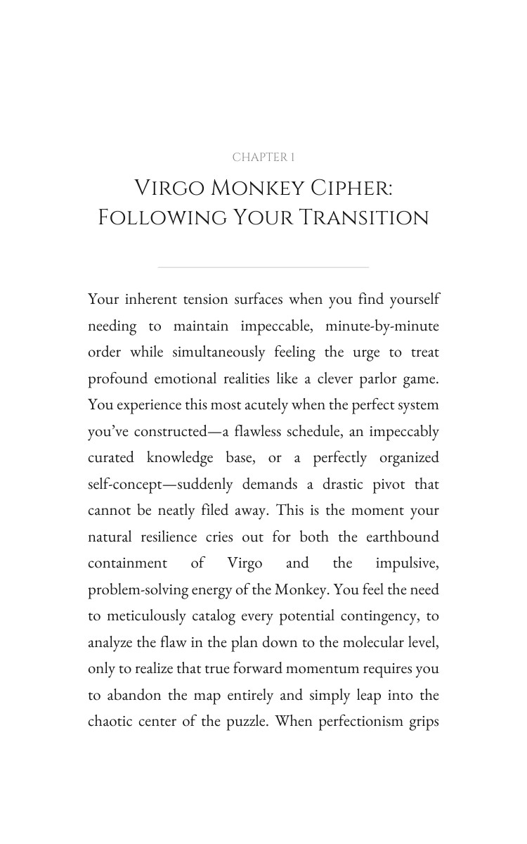 Personal Growth Navigator: Virgo Monkey interior preview