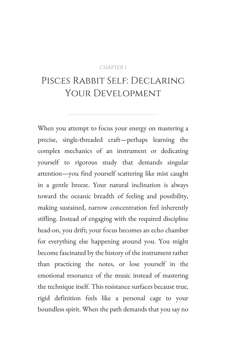 Personal Growth Protocol: Pisces Rabbit interior preview
