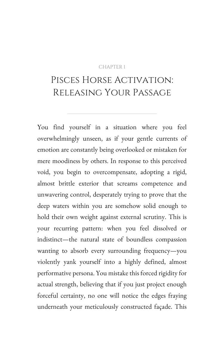 Personal Growth Way: Pisces Horse interior preview