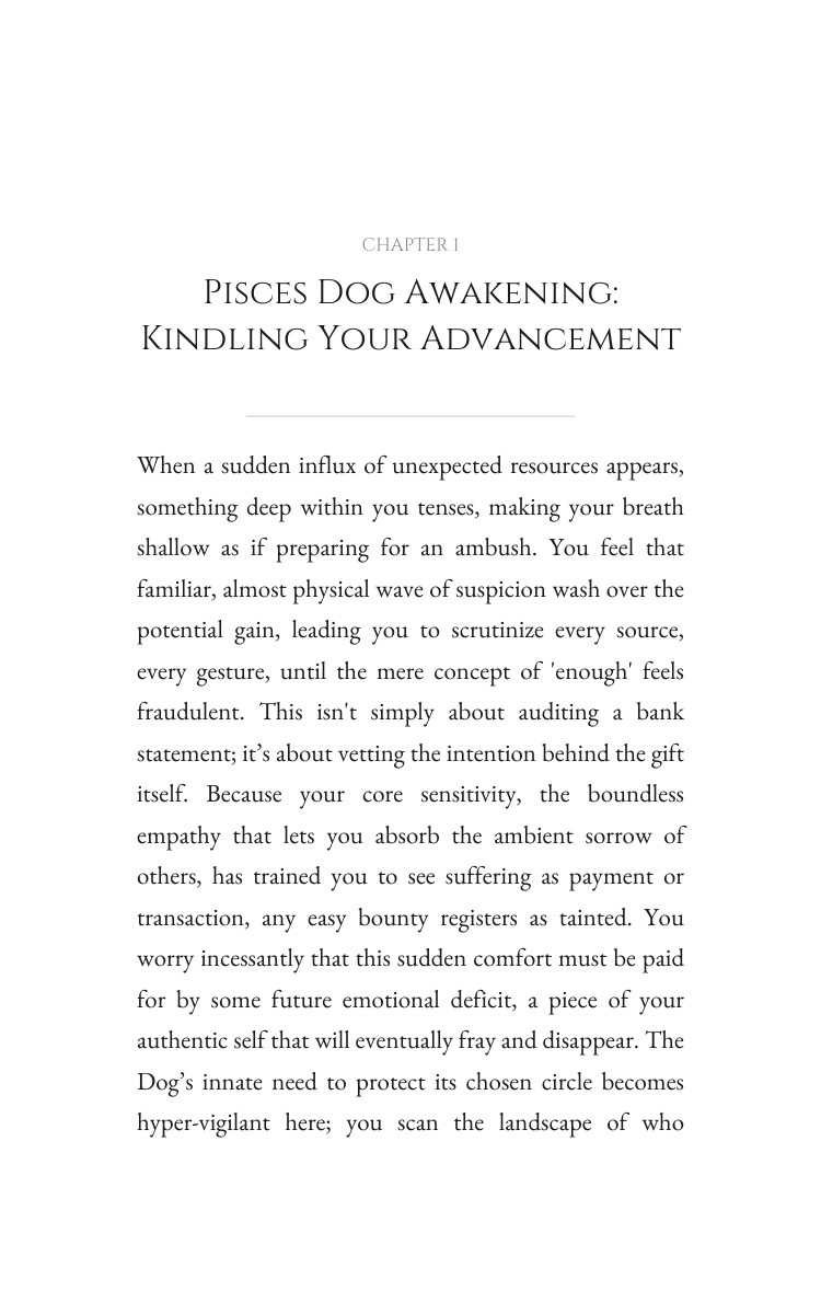 Pisces Dog Money Wealth Companion Guide: Your Spirit Realized interior preview
