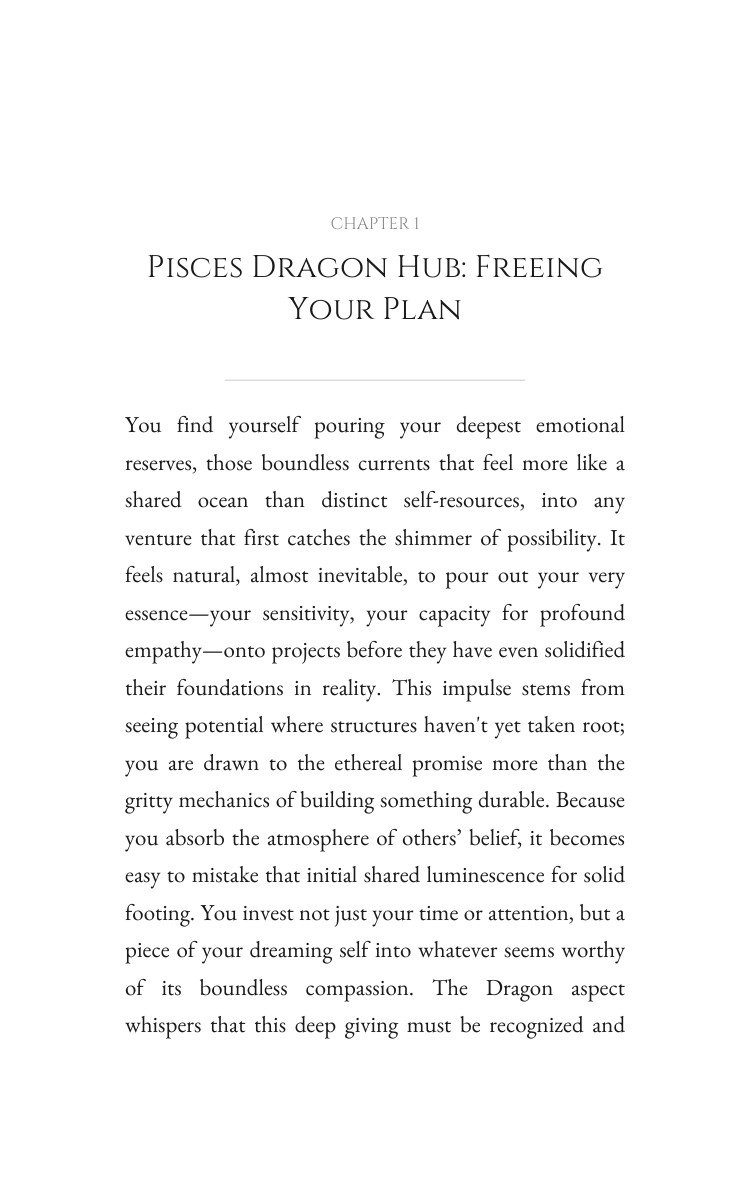 Pisces Dragon Money Wealth Manual: Leverage Your Calling interior preview
