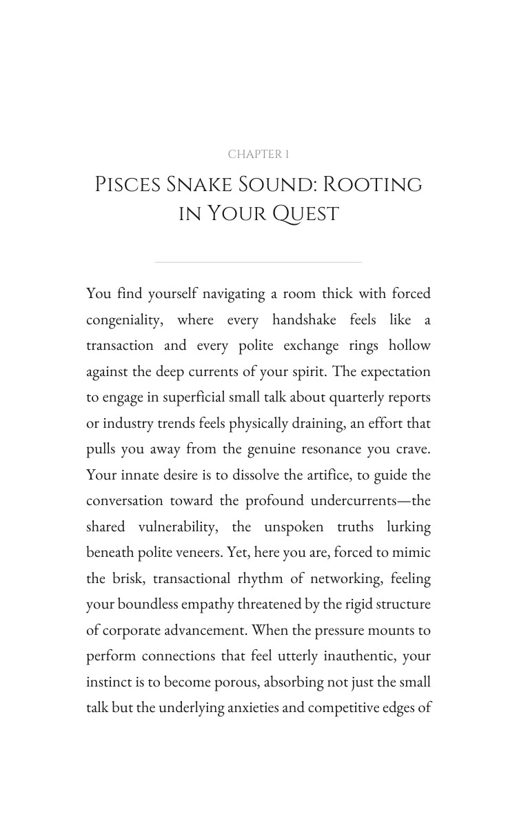 Pisces Snake Career Success Excellence Guide: Secure Your Shift interior preview