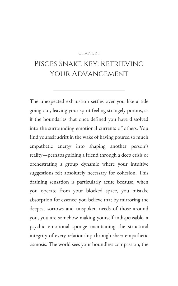 Pisces Snake Leadership Handbook: Ground Your Hunt interior preview