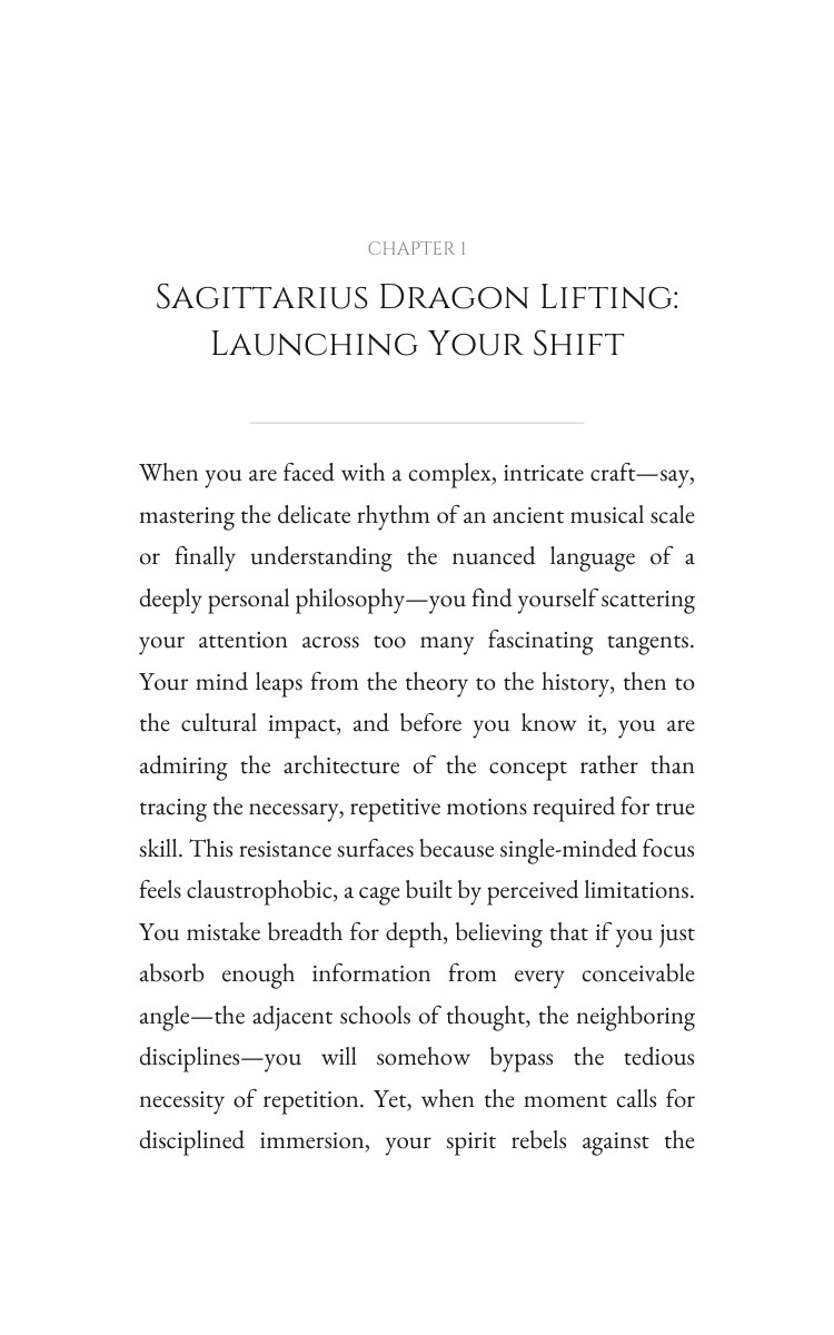Sagittarius Dragon Personal Growth: Complete Guide interior preview