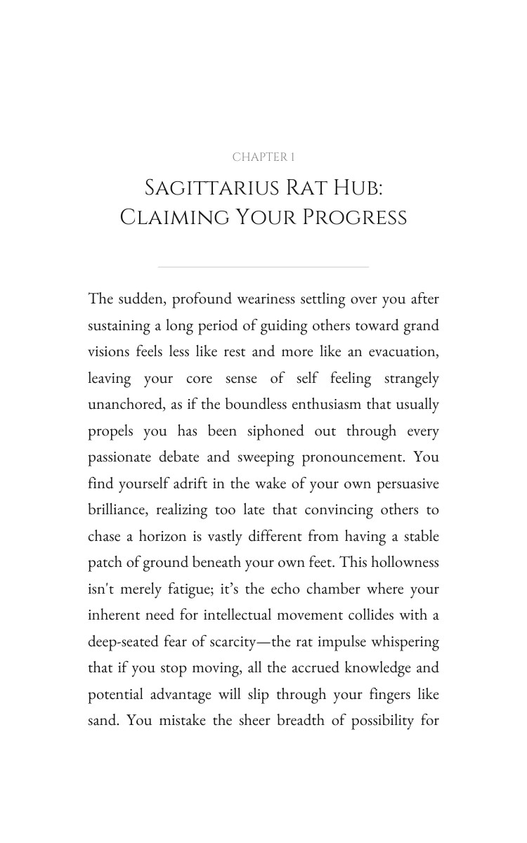 Sagittarius Rat Leadership Navigator: Your Field Realized interior preview