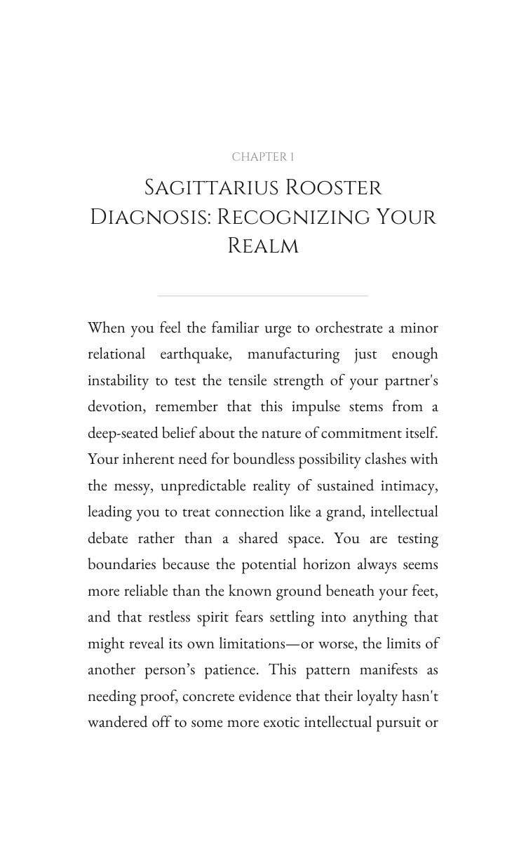 Sagittarius Rooster Love Relationships Breakthrough Guide: Activate Your Vitality interior preview