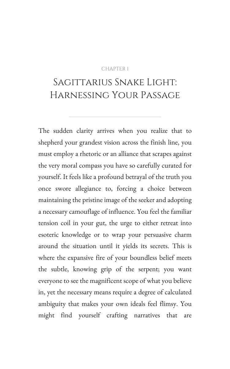 Sagittarius Snake: Leadership Evolution interior preview