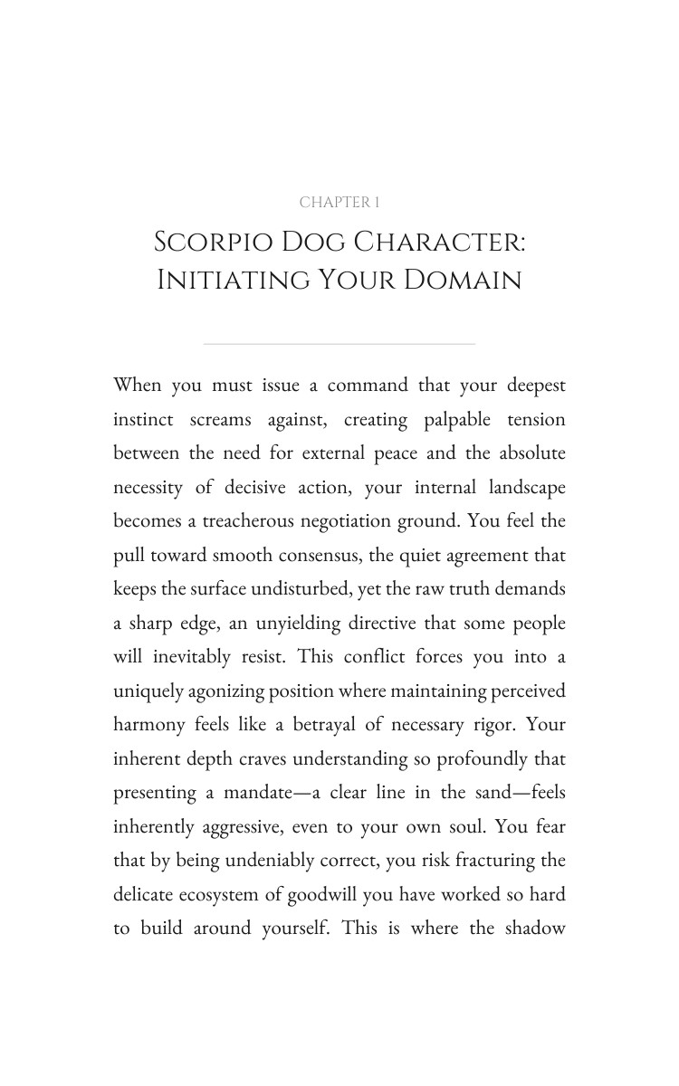 Scorpio Dog Leadership: Complete Edition interior preview