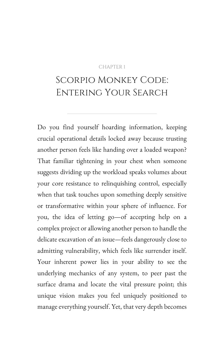 Scorpio Monkey Money Wealth Navigator: Your Aspiration Illuminated interior preview