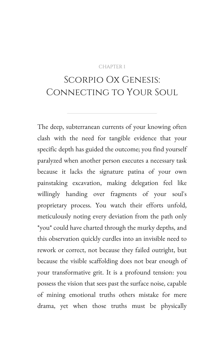 Scorpio Ox Leadership Toolkit: Your Transition Elevated interior preview