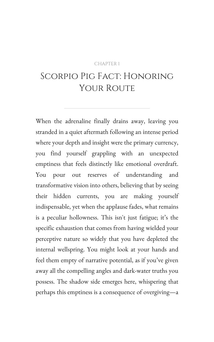 Scorpio Pig: Leadership Integration interior preview