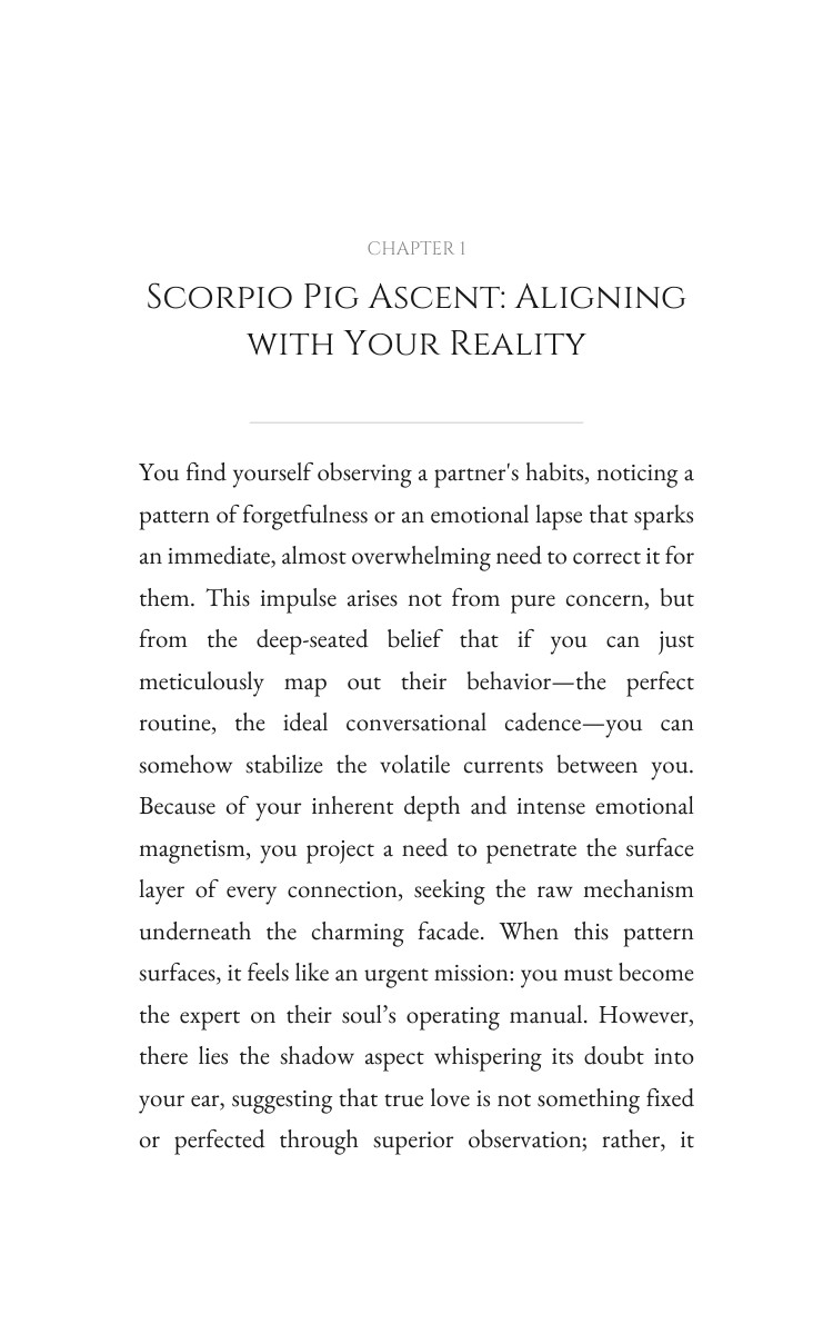 Scorpio Pig Love Relationships Toolkit: Refine Your Path interior preview
