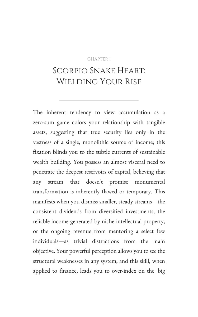 Scorpio Snake Money Wealth Breakthrough Guide: Your Desire Crystallized interior preview
