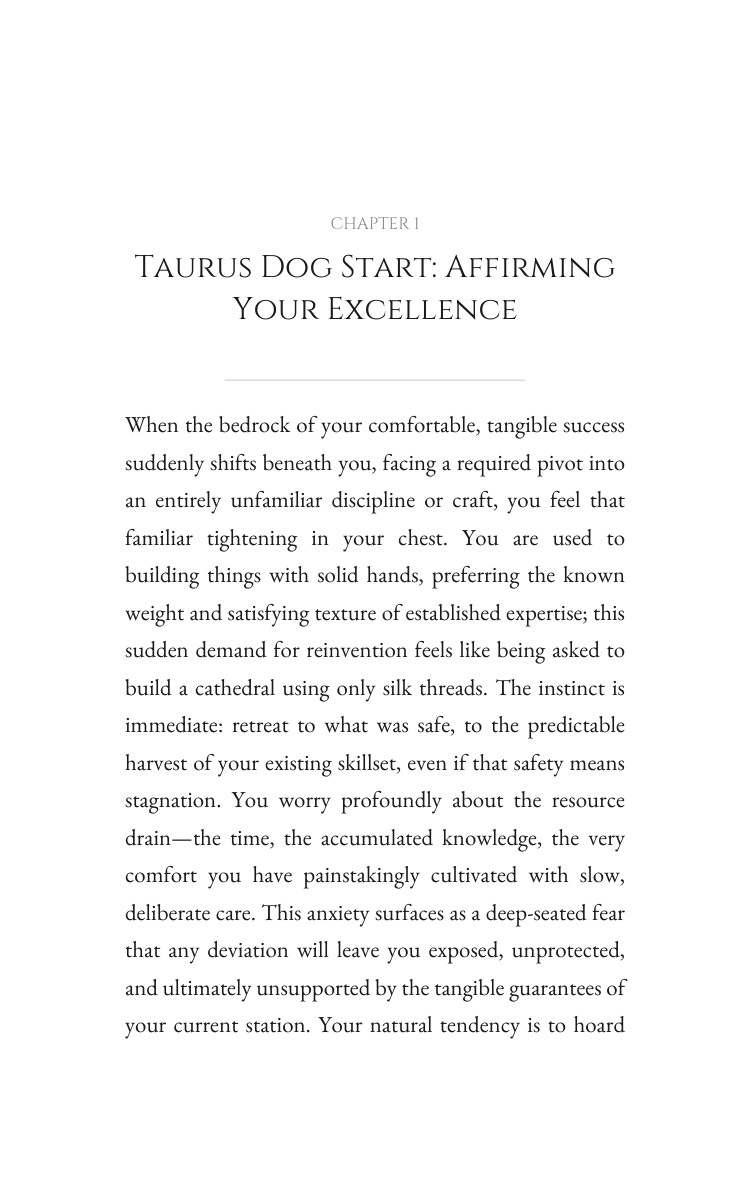 Taurus Dog: Your Career Success Blueprint interior preview