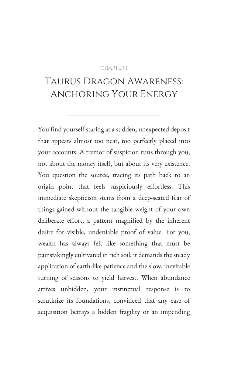 Taurus Dragon Money Wealth Handbook: Amplify Your Longing interior preview