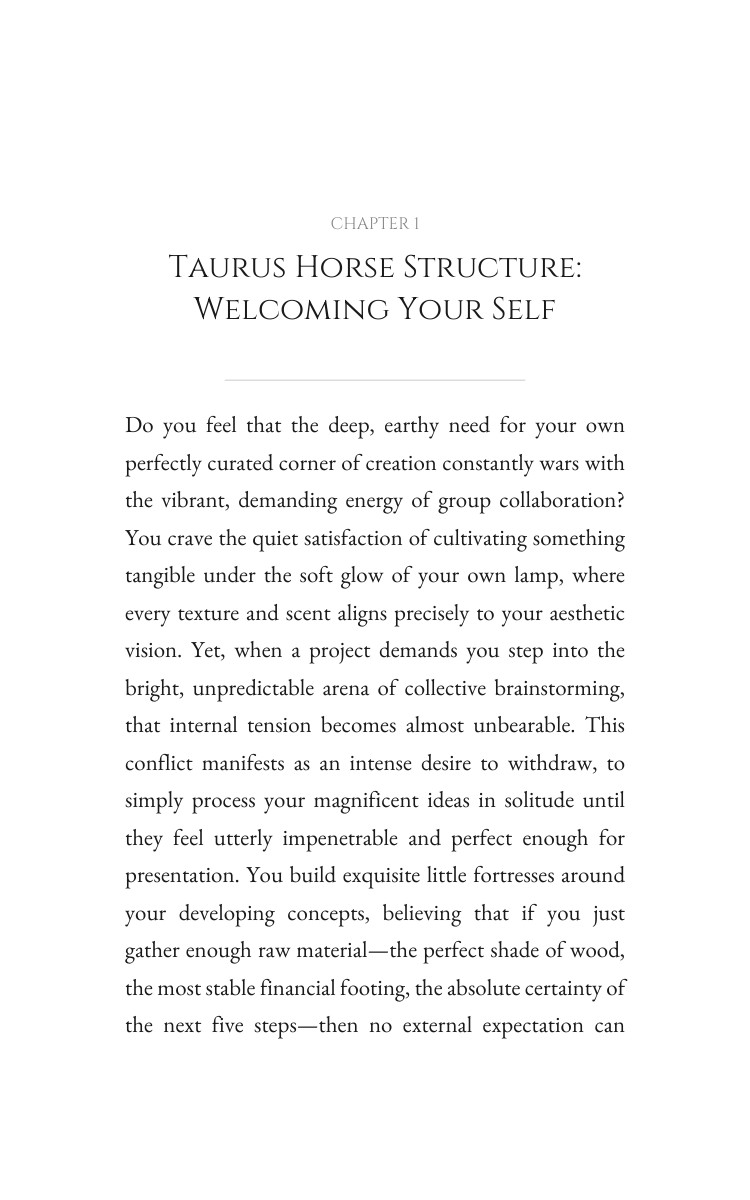 Taurus Horse Career Success Companion Guide: Transform Your Story interior preview