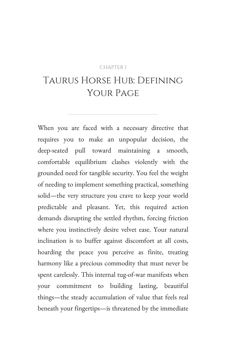 Taurus Horse Leadership Power Guide: Your Adventure Advantage interior preview