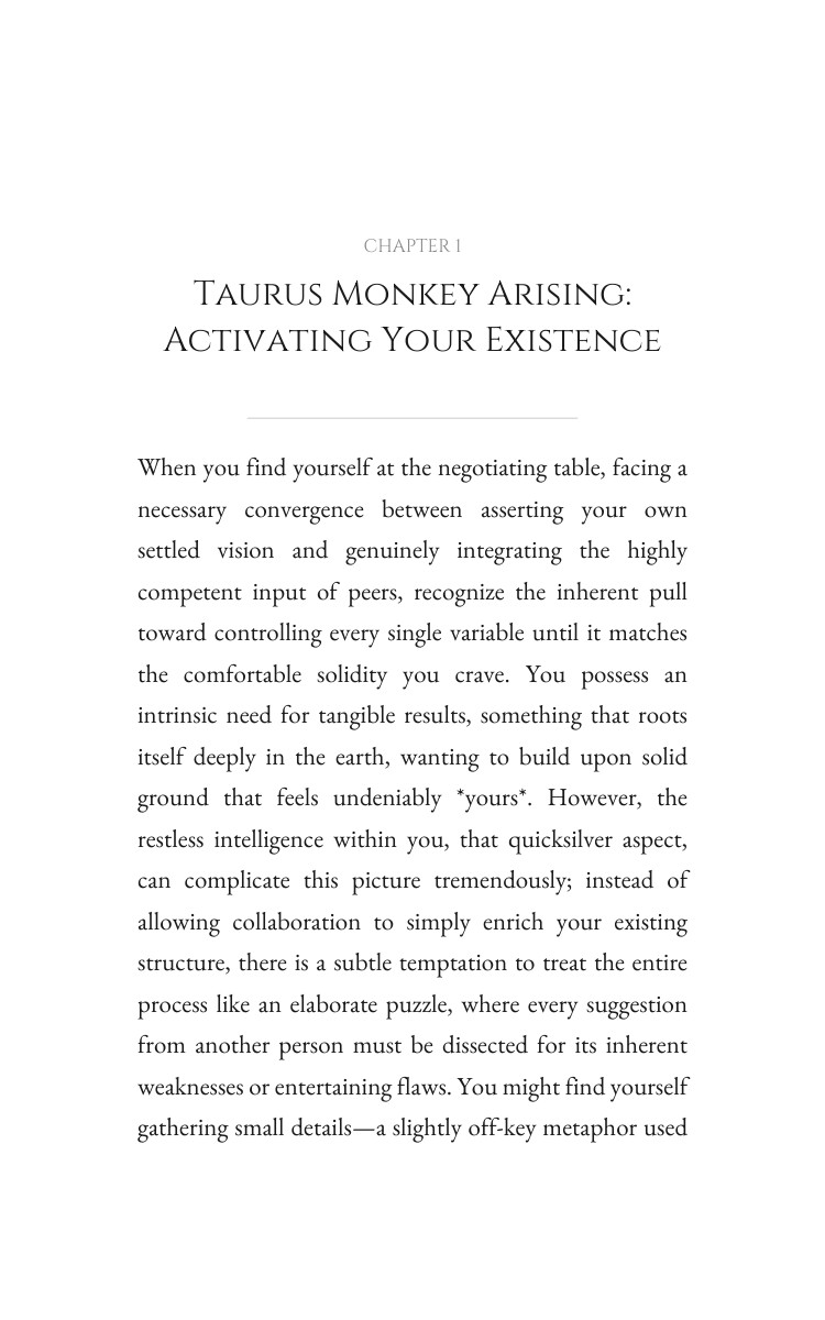 Taurus Monkey Leadership: Strategic Guide interior preview