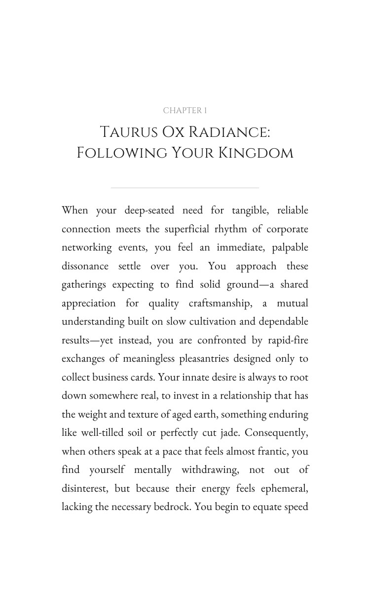 Taurus Ox Career Success Foundations: Sharpen Your Course interior preview