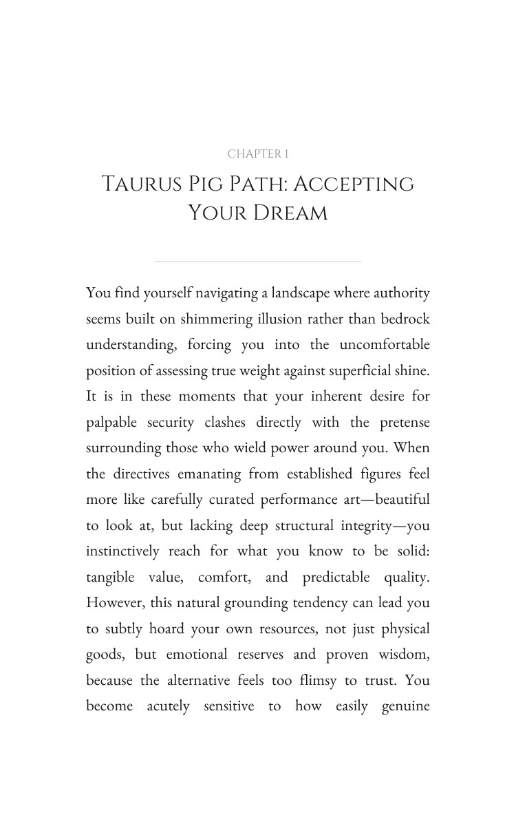Taurus Pig Leadership Guidebook: Your Potential Refined interior preview