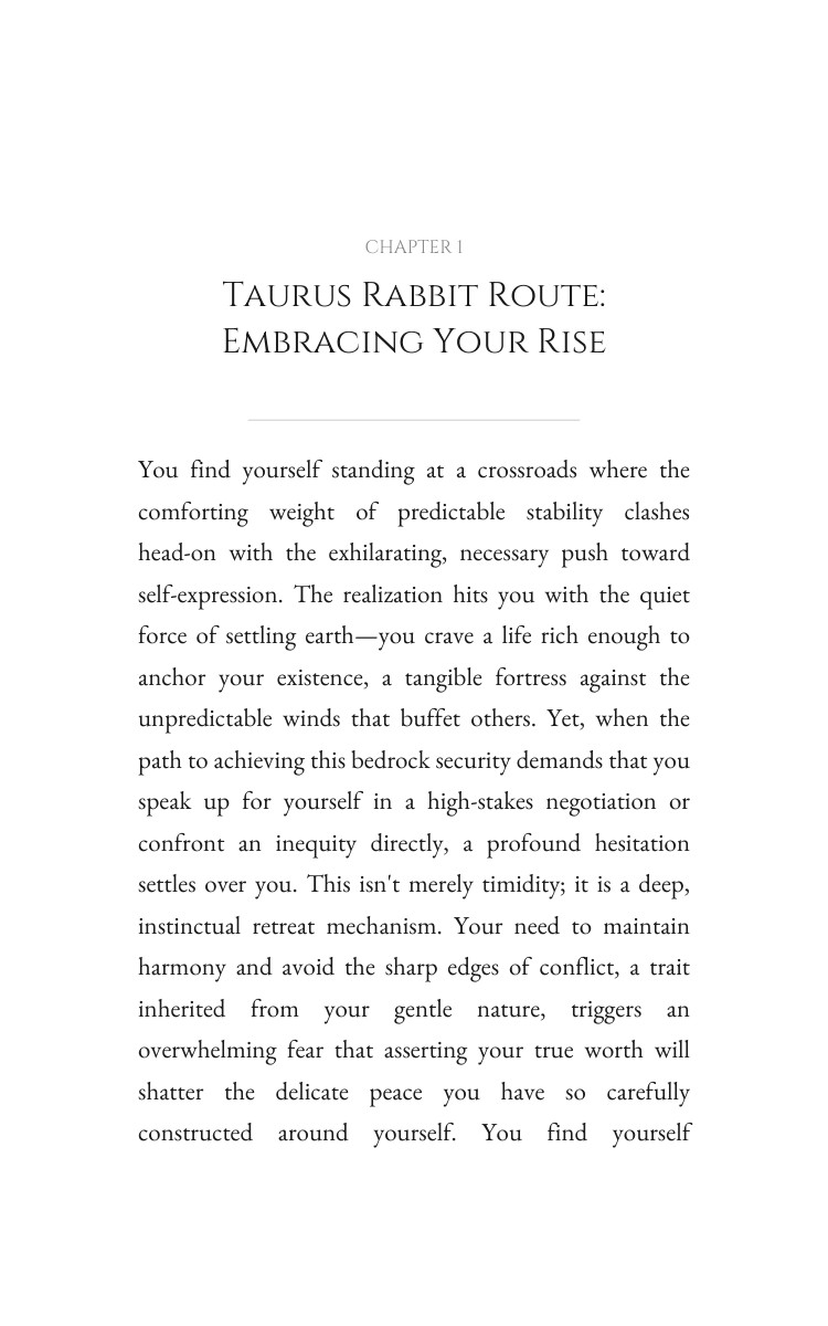 Taurus Rabbit Money Wealth Strategy Guide: Your Hunt Revolution interior preview
