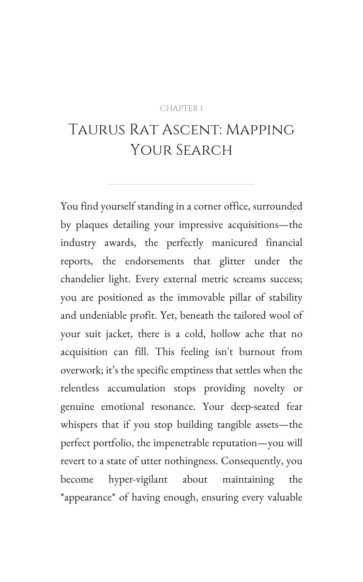 Taurus Rat: Career Success Clarity interior preview