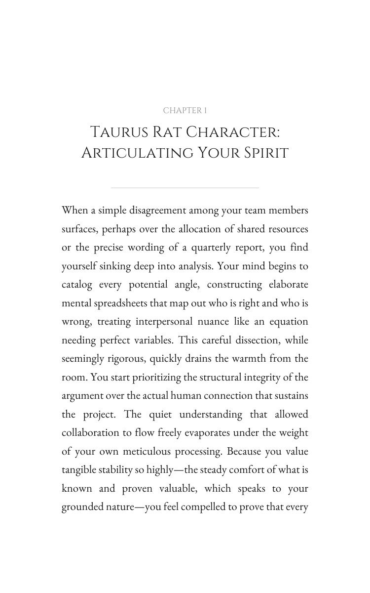 Taurus Rat Leadership Optimization Guide: Your Aspiration Decoded interior preview
